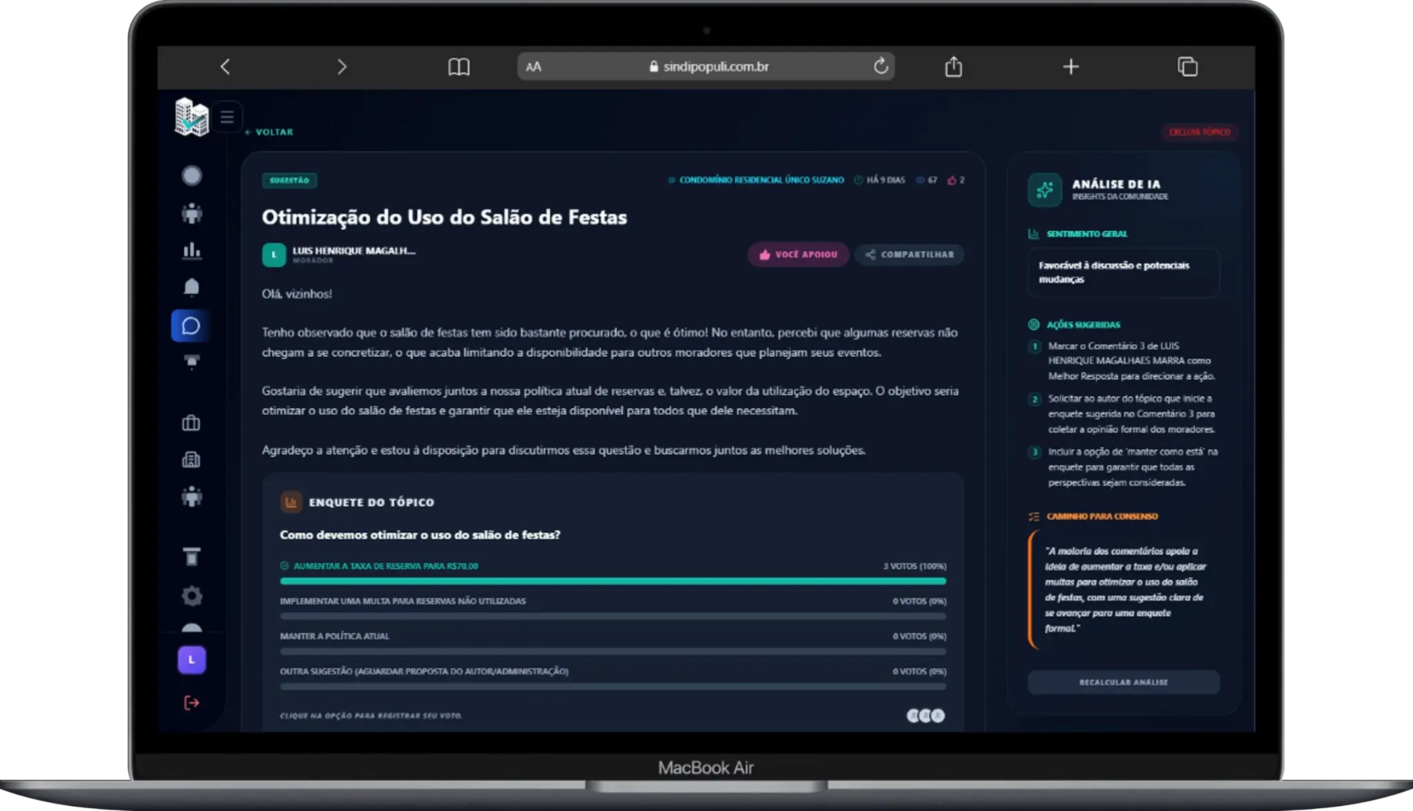 Moderação Inteligente IA